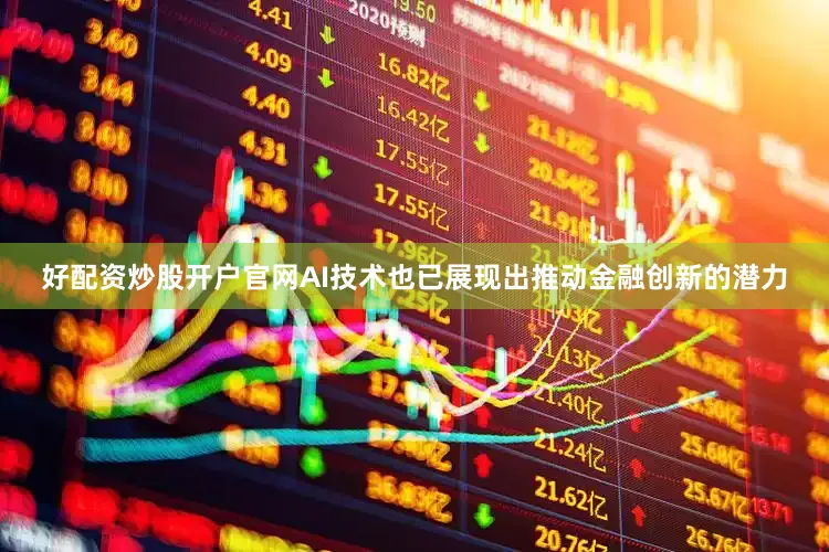 好配资炒股开户官网AI技术也已展现出推动金融创新的潜力